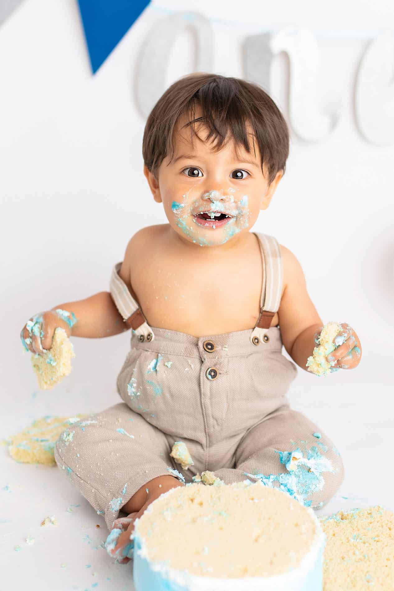 1år smash the cake fotograf anna carlsson lørenfallet