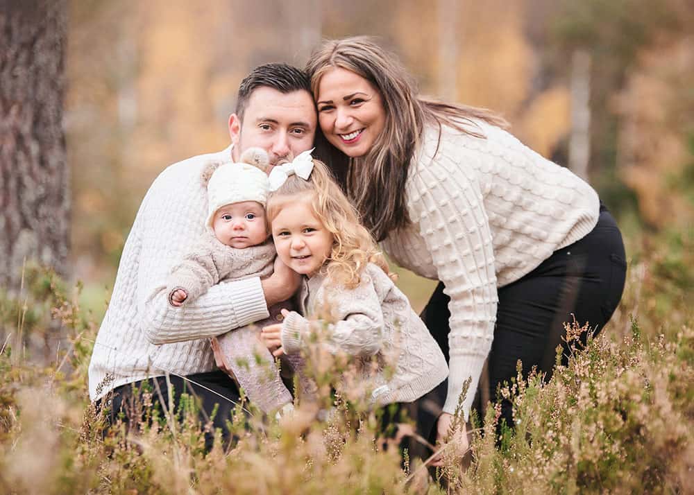 familie fotografering høst bilder lillestrøm fotograf anna carlsson
